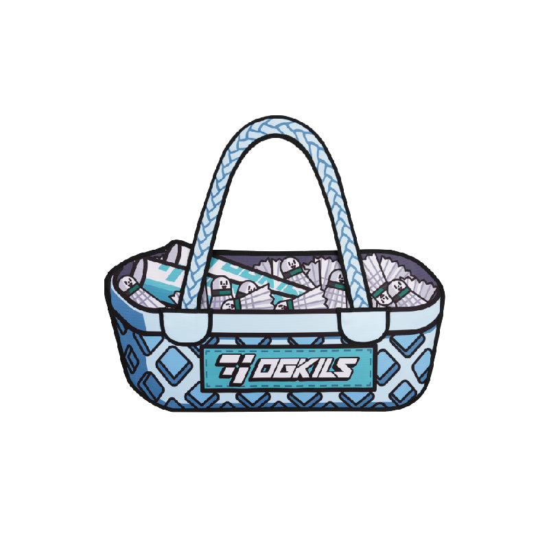 OGkils - 3D [Shuttle Basket] Bag - Blue